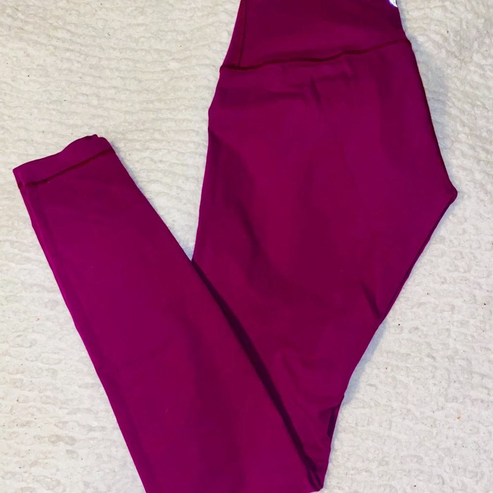 Purple lu lu Lemon Leggings